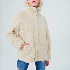 NWOT Aeropostale teddy coat